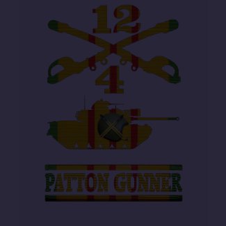 4/12th Cavalry M48A3 Patton Gunner Shirt shirt