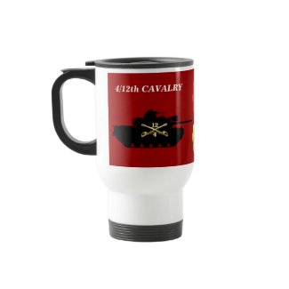 4/12th Cavalry M48A3 Patton Mug mug