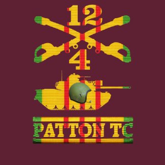 4/12th Cavalry M48A3 Patton TC Shirt shirt
