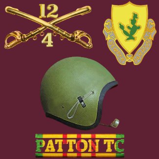 4/12th Cavalry M48A3 Patton TC Shirt shirt
