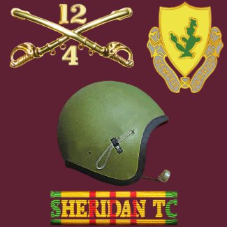 4/12th Cavalry M551 SheridanTC Shirt shirt