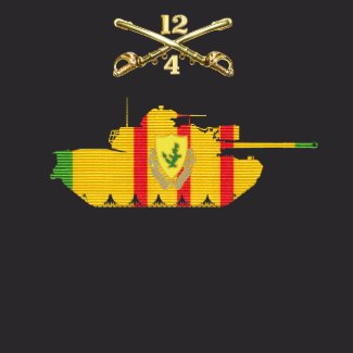 4/12th Cavalry VSR M48A3 Patton Shirt shirt