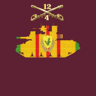 4/12th Cavalry VSR M551 Sheridan Shirt shirt