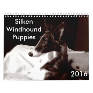 silken windhound puppies light calendars zazzle silken windhound puppies light calendars zazzle
