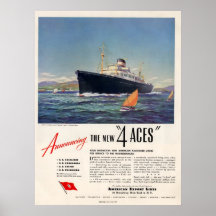 4 Aces 1948 Print Ad