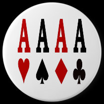 4 Aces Poker Button buttons