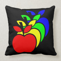 4 Apples a Day keeps 4 Doctors Away pillows