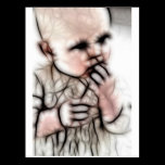 4 - Baby Dark Gear postcards