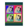 4-BARRELL BULLDOG PARA LLEVAR POST CARD