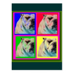 4-BARRELL DOGO PARA LLEVAR TARJETAS POSTALES