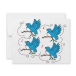 4 Calling Birds Personalized Invites