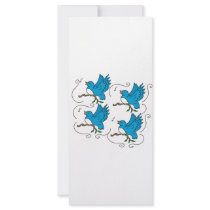 4 Calling Birds rack cards by BrandyHouse 4 Calling Birds rack cards