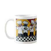 4 Chef Pugs Mug