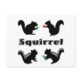 4 chipmunks post cards