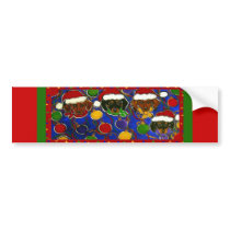4 Christmas Bumper Sticker bumper stickers by Art_by_Joanne 4 Christmas Bumper Sticker bumper stickers