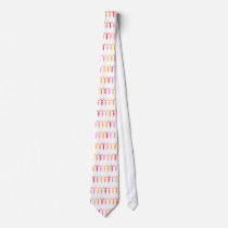 4 Colored Goddesses Neck Tie