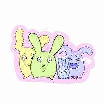4 cute things T3T Cut Outs
