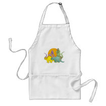 4 Dinosaur Friends Apron