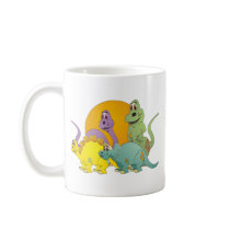 4 Dinosaur Friends Mug
