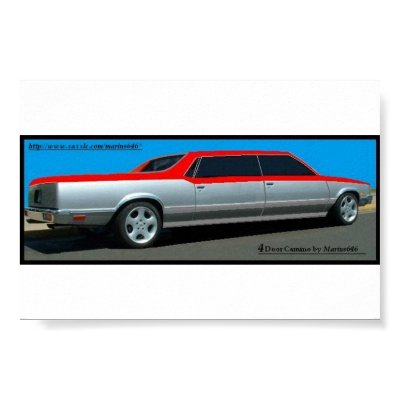 4 Door El Camino by Marius646 Posters by marius646