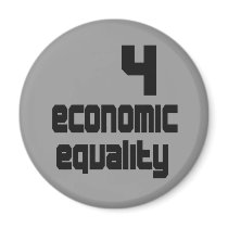 4 Economic Equality Round Magnet by diversityjustis 4 Economic Equality Round Magnet