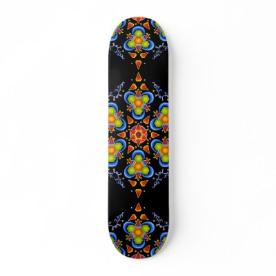 4 Elements Skateboard by CosmicLotus
