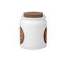 4 Flames Round Shield Alternate Candy Dishes