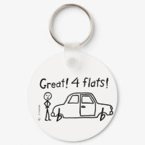 4 Flats keychains