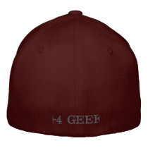 +4 GEEK embroidered hats