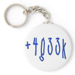+4 Geek Keychain
