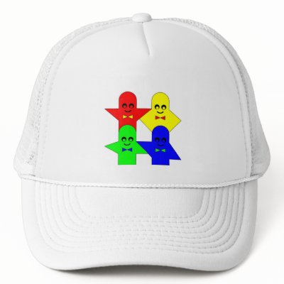 4 Ghosts from Pantheon Mesh Hat by lonvig