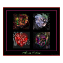 4 Hearts poster posters by KelleyArt 4 Hearts poster posters
