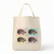 4 Hedgehogs Shopping Bag