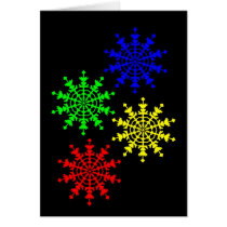 4 Ice Crystals cards