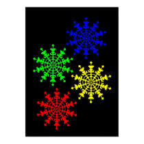4 Ice Crystals posters