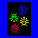 4 Ice Crystals posters