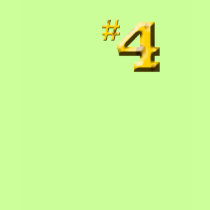 #4 in our hearts t-shirts