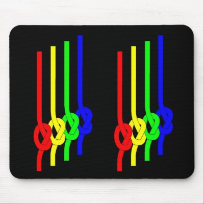 4 Knots Mouse Pad by lonvig