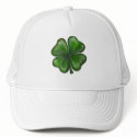 4 leaf clover hats