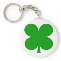 4 leaf clover keyring key chain