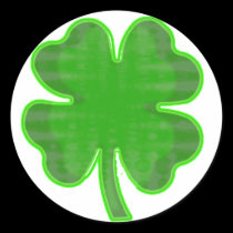 4 leaf clover sticker stickers