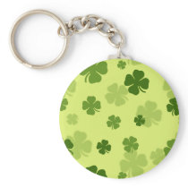 4 Leaf Clovers Keychain
