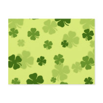 4 Leaf Clovers Postcard