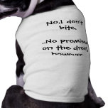 4 legged wet sponge pet shirt