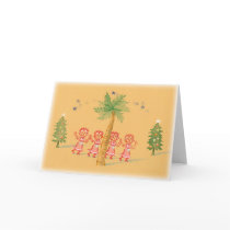 4 Little Christmas Maids cards
