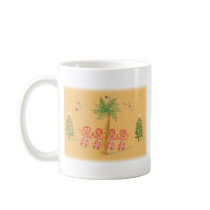 4 Little Christmas Maids mugs
