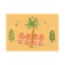 4 Little Christmas Maids t-shirts