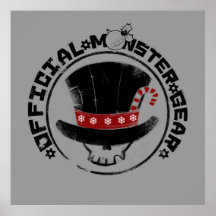 4 Little Monsters - Andy Holiday Logo Poster