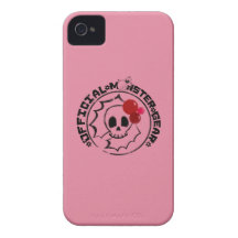 4 Little Monsters - Nessa Holiday Logo iPhone 4 Covers