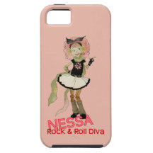 4 Little Monsters - Nessa iPhone 5 Cover